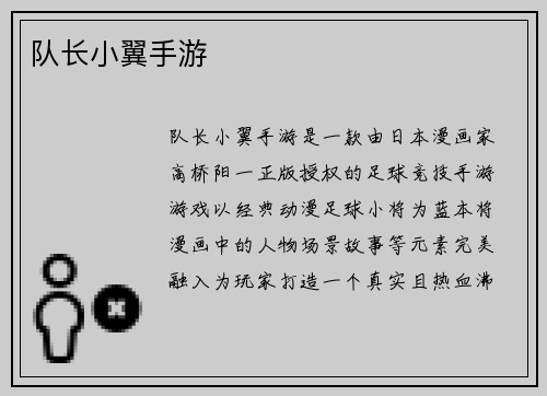 队长小翼手游